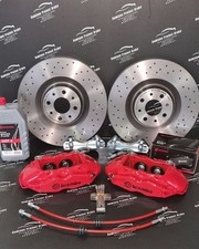 Impianto Frenante Maggiorato 330x28 Brembo 4 Pompanti Abarth 500 - Alfa - Fiat