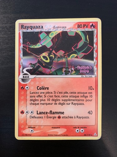 Carte pokémon rayquaza - pokémon,