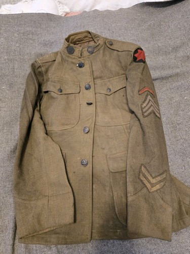 Ww1 uniforme id us - us,