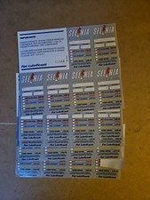 Lotto Etichette Fiat