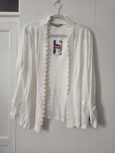 Cardigan desigual panna - cardigan,