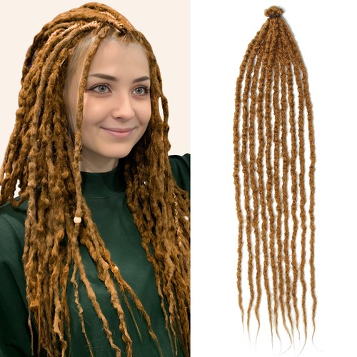 Dreadlocks stropicciato - dreadlocks, 24"