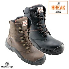 Unbreakable Tornado S3 Impermeabile Zip Laterale Composito Punta Scarponi Ppe