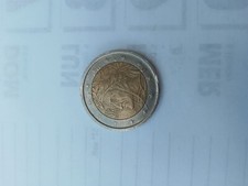 Moneta  rara 2 euro Dante con