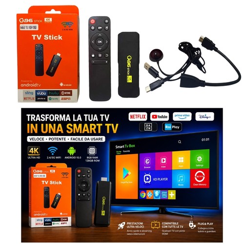 Box stick android 15 - , 8k