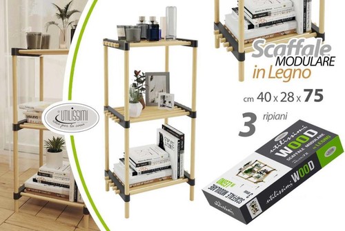Scaffale legno modulare - in,