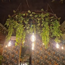 LUCI LED ARREDO SOFFITTI CERCHI LUMINOSI SERIE INDUSTRIAL LUCE CALDA