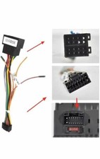 Adattatore Cavo Connettore 16 Poli Standard ISO Adattatore Android Autoradio awe