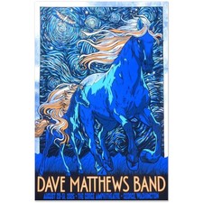 Poster Dave Matthews Band 29-31 agosto 2025 George Washington Concert Art