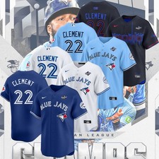 CALDO! Ernie #22 Clement Toronto Blue Champs 2025 nome e numero cucito regalo