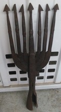 ANTICA GRANDE FIOCINA FERRO