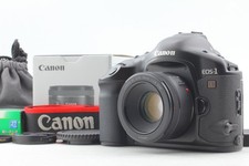 Count 018 [Top MINT] Canon EOS-1V fotocamera pellicola 35 mm + obiettivo EF 50 mm f1.8 STM GIAPPONE