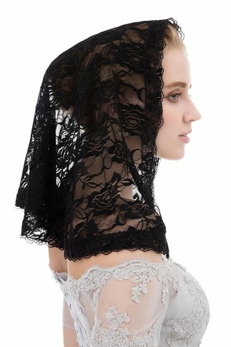 Velo pizzo mantilla - velo, chiesa