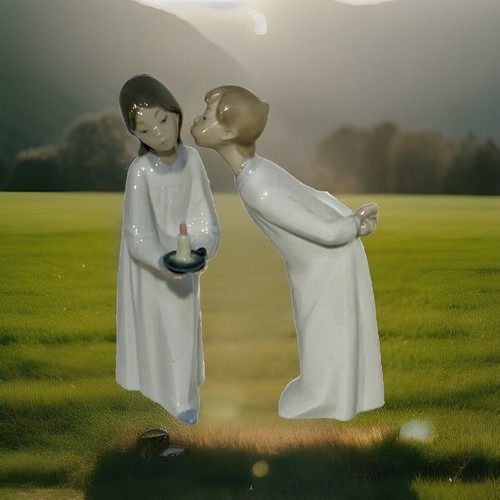 Lladro ragazza ragazzo in - lladro,