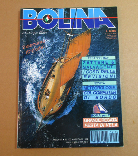Rivista bolina andar per - andar,