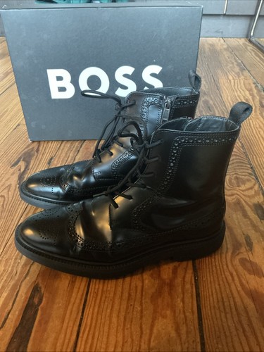 Stivali boss stringati con - stivali,