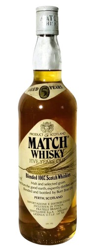 Match years old - years, scotch