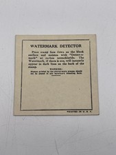 Scheda RILEVATORE FILIGRANA