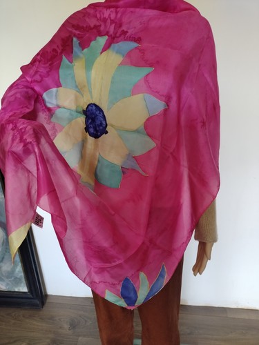 Sciarpa foulard seta