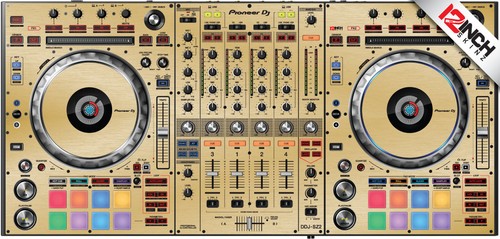 Pioneer ddj sz2 skin oro - ddj-sz2,