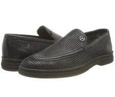 Mocassini/mocassini POLLINI Made in Italy pelle di vitello traforata, running bit grande