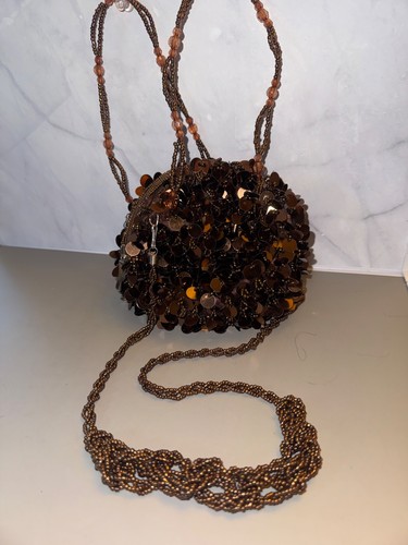 Borsa sera marrone - sera,
