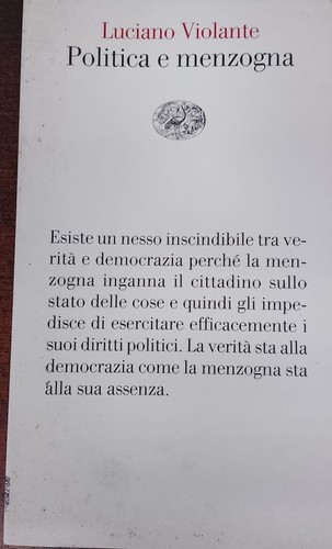 Politica menzogna - politica, e