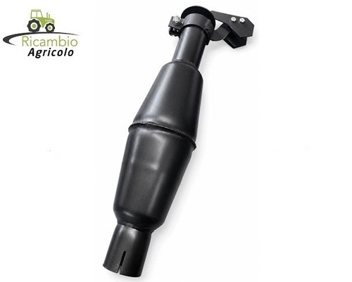 Marmitta silenziatore trattore - marmitta,