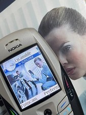 Nokia 6600 NHL-10 Cellulare Completo Scatola Batteria Caricabatteria Originale