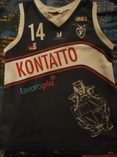 Matteo Montano Fortitudo Bologna basket canotta stagione 2016/17 tg.S