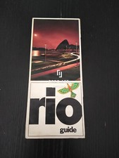 RIO BRAZIL GUIDE MAP TOURIST BROCHURE H. STERN JEWELLERS VINTAGE OLD