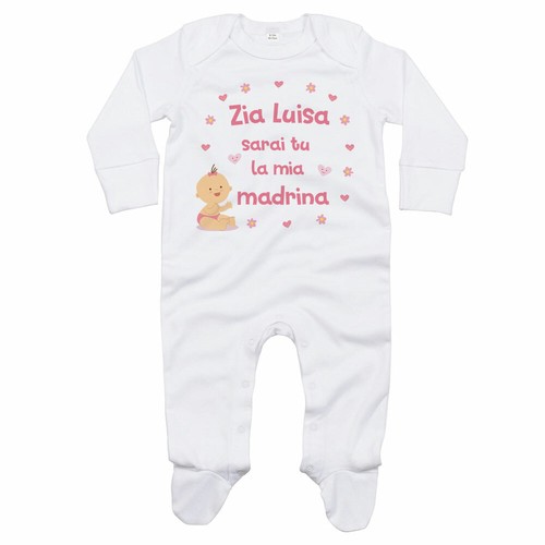 Tutina neonata personalizzata