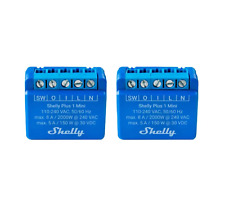 Shelly Plus 1 Mini Gen 3 Duo Pack Kit 2 Relè smart mini, Alexa e Google Home