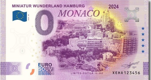 Billet souvenir 2024 - 2024, allemagne