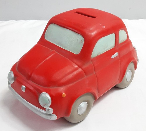 Salvadanaio fiat 500 rosso - fiat,