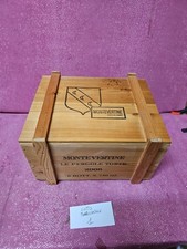 Pergole Torte 2006 Montevertine cassa di legno vuota  da 6 bottiglie 