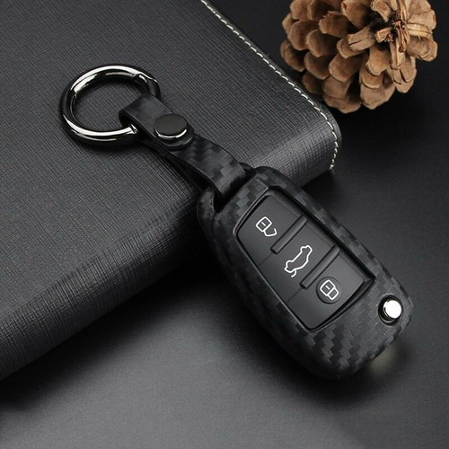 Cover chiave fibra per audi - cover,