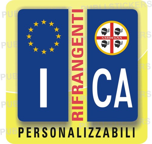 Adesivi rifrangenti per targa - rifrangenti,