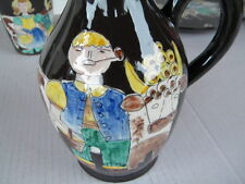 5 pezzi in ceramica CH HEDERMANN THUN SVIZZERA FAYENCE maiolica 1970 ca.? Thoune Berna