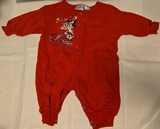 Completo pagliaccetto rosso