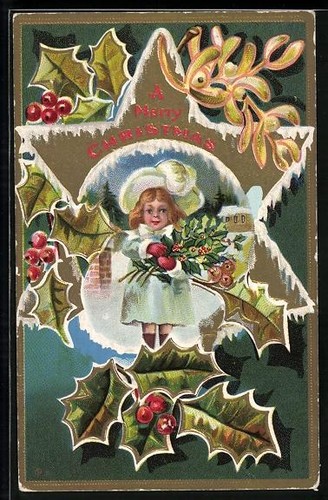 Ragazze stella natale - di,