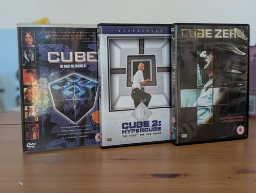 Cube trilogy dvd - dvd, collection
