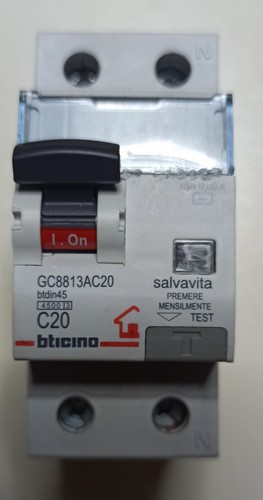 Interruttore magnetotermico - interruttore,