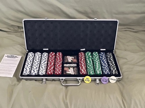 Cardinal casino poker chip set - casino,