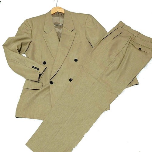 Tuta doppiopetto beige vintage