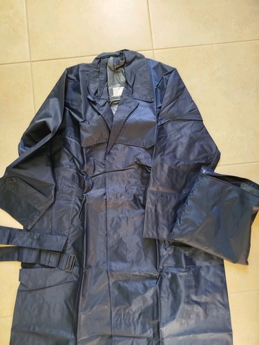 Cappotto impermeabile uomo - cappotto, blu