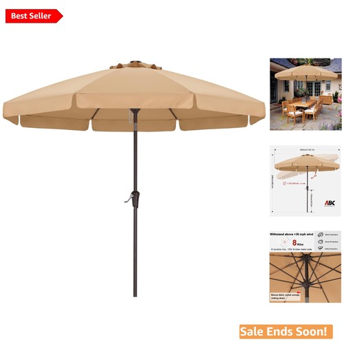 Elegant khaki 10ft - khaki,