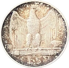 I3211 regno italia 5 lire - regno, :