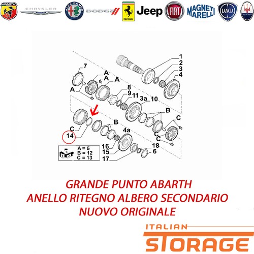 Grande punto abarth anello - grande,