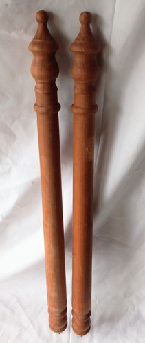 Coppia pali colonna pino